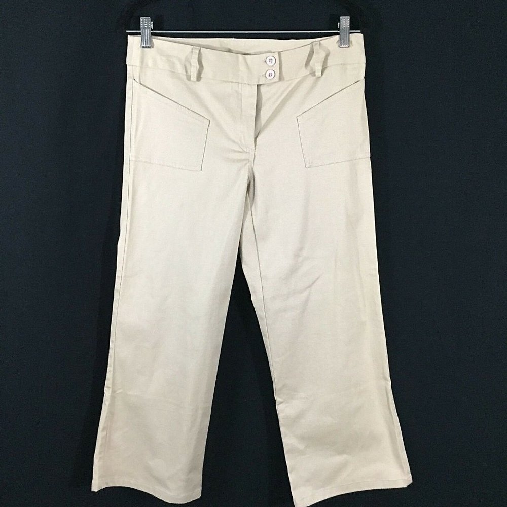 Jaclyn B. Capri Pants Beige Junior Size 9/11